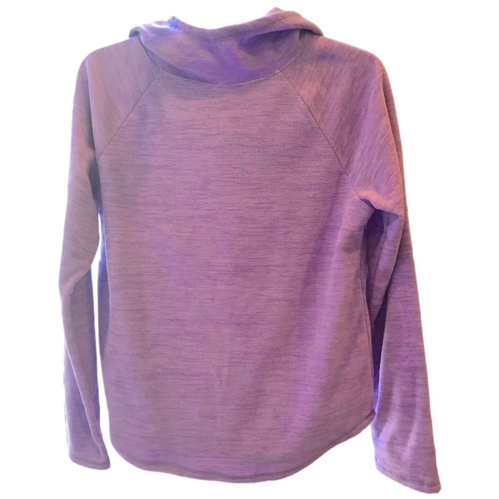 Tek Gear Ultra Soft Fleece Hooded Sweatshirt Heather Purple Girls 18/20 XXL New